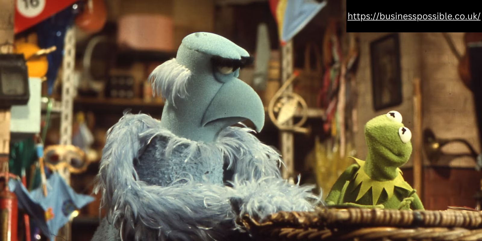 muppet with long hooked beak