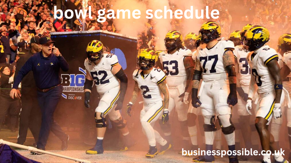 bowl game schedule