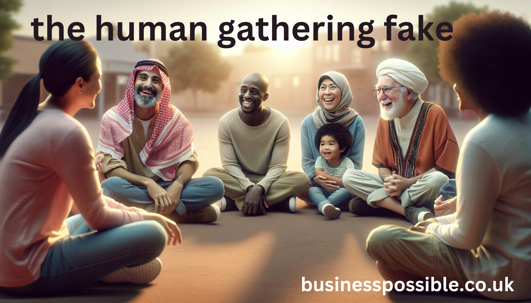 the human gathering fake