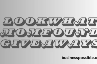 lookwhatmomfound giveaways